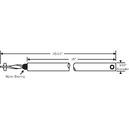 Strybuc 35in HD Laser Weld Black 70-L35S
